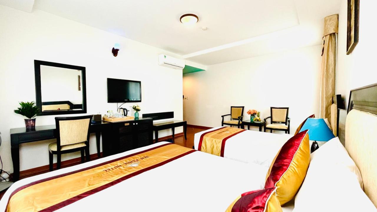 Sea Pearl Cat Ba Hotel Dong Khe Sau Exterior foto